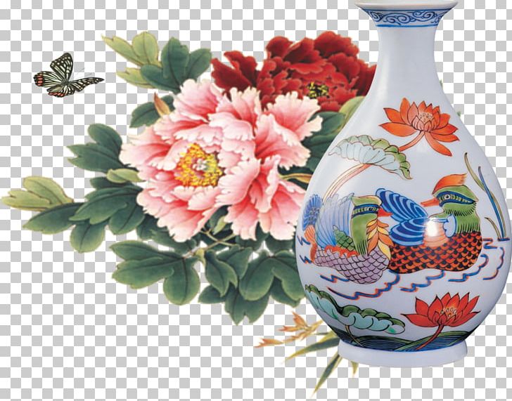 China Flower Painting Paper PNG, Clipart, Ceramic, Chinese, Chinese Elements, Chinese Painting, Cushion Free PNG Download