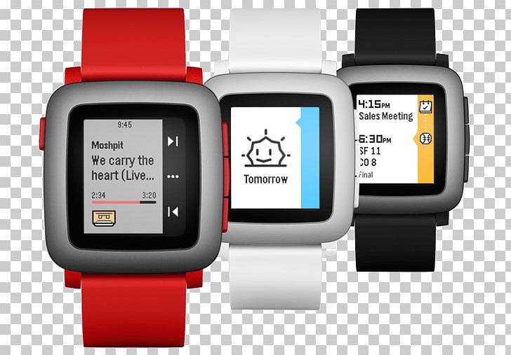 Pebble Time Smartwatch Red PNG, Clipart, Accessories, Activity Tracker, Android, Apple Watch, Brand Free PNG Download