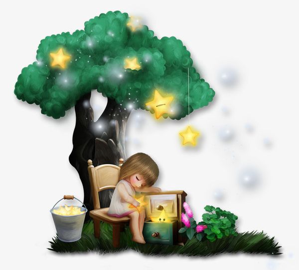 2017 Little Girl Sleeping Under A Tree In The Night Sky PNG, Clipart, 2017 Clipart, Girl, Girl Clipart, Little, Little Clipart Free PNG Download