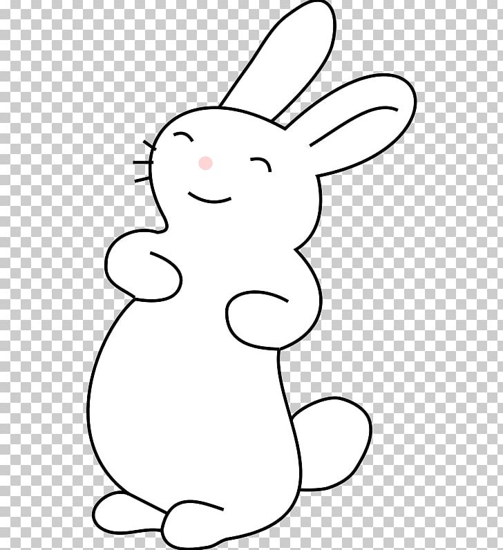 Easter Bunny European Rabbit Cartoon PNG, Clipart, Art, Artwork, Black, Black And White, Cartoon Free PNG Download
