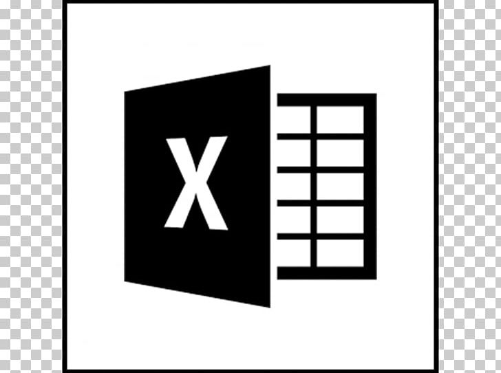 Microsoft Excel Office Online Microsoft Office 365 PNG, Clipart, Angle, Area, Black, Black And White, Brand Free PNG Download