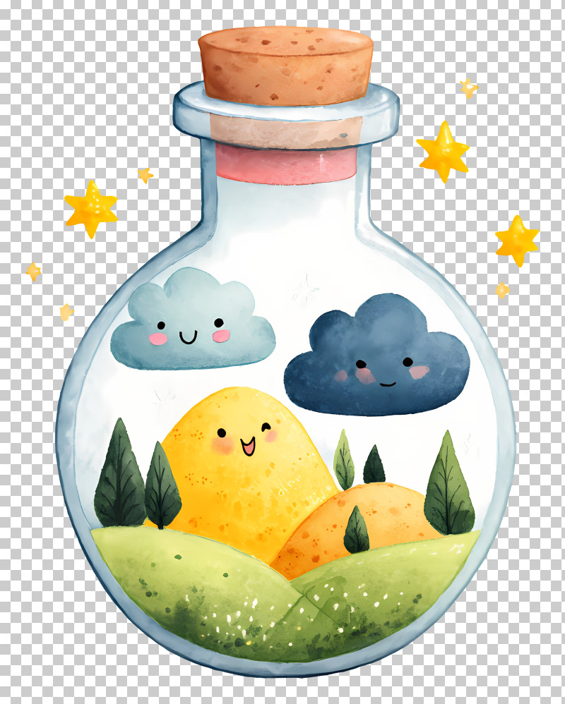 Landscape Bottle - Tiny Bottle Landscape PNG