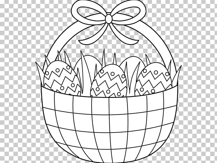 Easter Basket Coloring Book Open PNG, Clipart, Artwork, Basket, Black And White, Circle, Coloring Book Free PNG Download