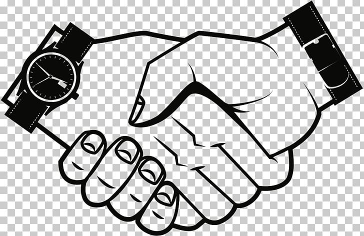 Open Handshake Graphics Business Silhouettes PNG, Clipart, Angle, Arm, Artwork, Black, Black And White Free PNG Download