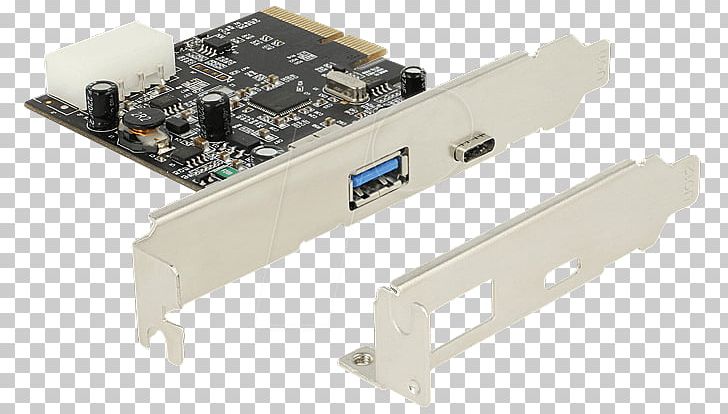 PCI Express USB 3.1 Conventional PCI ExpressCard PNG, Clipart, 10 Gigabit Ethernet, Computer Port, Controller, Conventional Pci, Electronic Component Free PNG Download