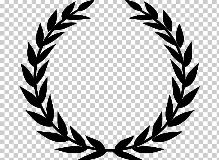 Laurel Wreath Bay Laurel PNG, Clipart, Artwork, Award, Bay Laurel, Black And White, Branch Free PNG Download