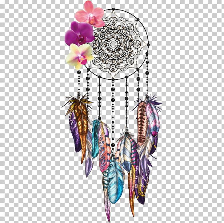 Orchids Sticker Wall Decal Dreamcatcher PNG, Clipart, Bed, Body Jewelry, Bohemianism, Boho, Catcher Free PNG Download
