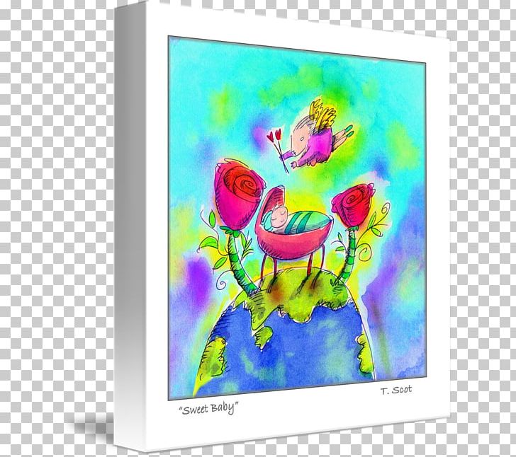 Visual Arts Television Set Gallery Wrap PNG, Clipart, Art, Canvas, Computer Monitor, Fictional Character, Flower Free PNG Download