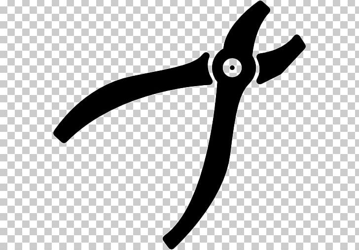 Computer Icons Pliers Tool PNG, Clipart, Angle, Black And White, Computer Icons, Diagonal Pliers, Encapsulated Postscript Free PNG Download