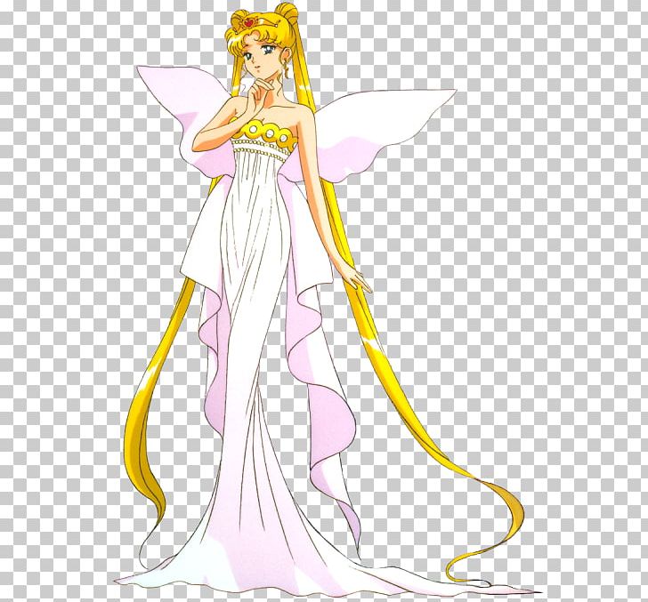 Sailor Moon Queen Serenity Tuxedo Mask Chibiusa PNG, Clipart, Angel, Chibiusa, Dress, Fashion Design, Fashion Illustration Free PNG Download
