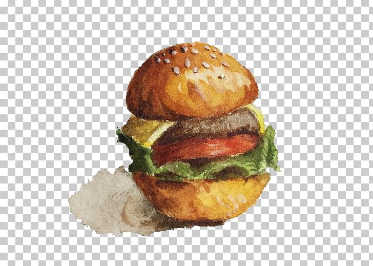 Slider Hamburger Cheeseburger Buffalo Burger Breakfast Sandwich PNG, Clipart, American Food, Bun, Cartoon, Cheeseburger, Decorate Free PNG Download
