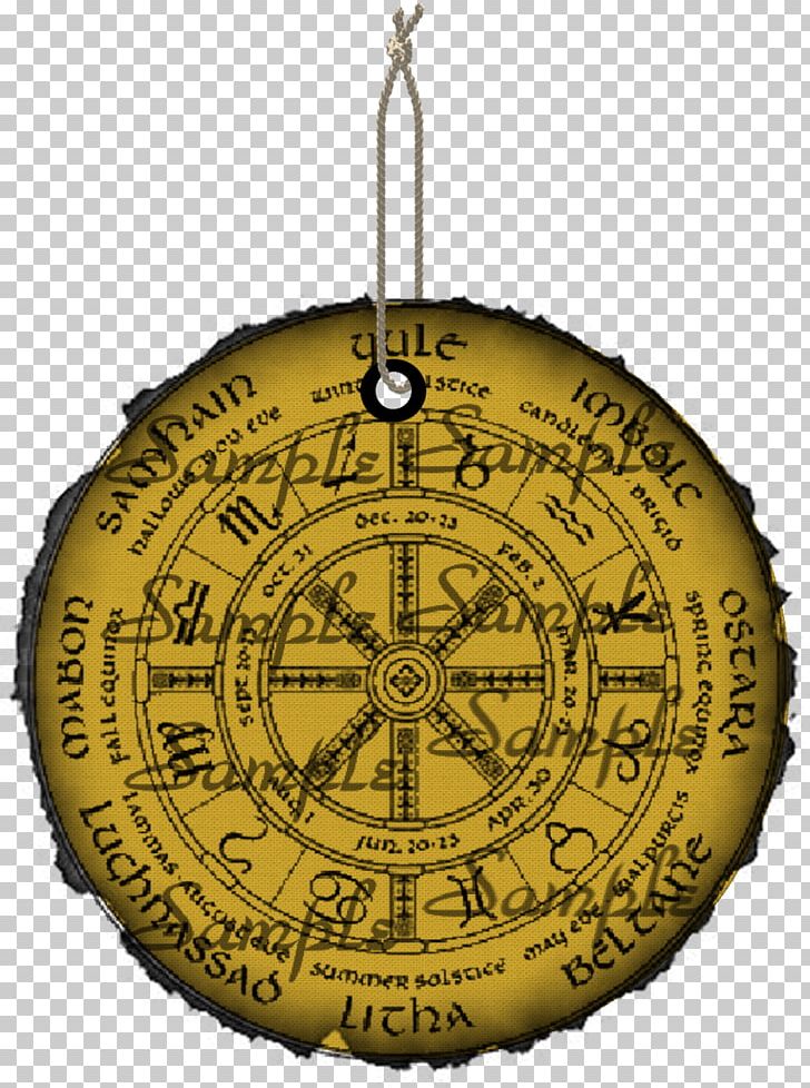 Wheel Of The Year Christmas Ornament 01504 Brass PNG, Clipart, 01504, Brass, Christmas, Christmas Ornament, Circle Free PNG Download