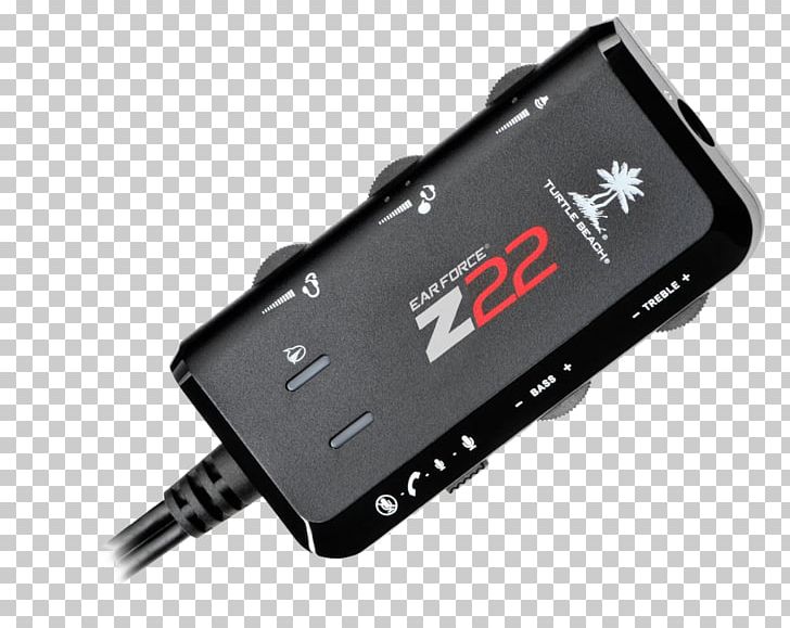Turtle Beach Corporation Amplifier Headset Turtle Beach Ear Force PX22 Headphones PNG, Clipart, Adapter, Cable, Electronic, Electronic Device, Electronics Free PNG Download