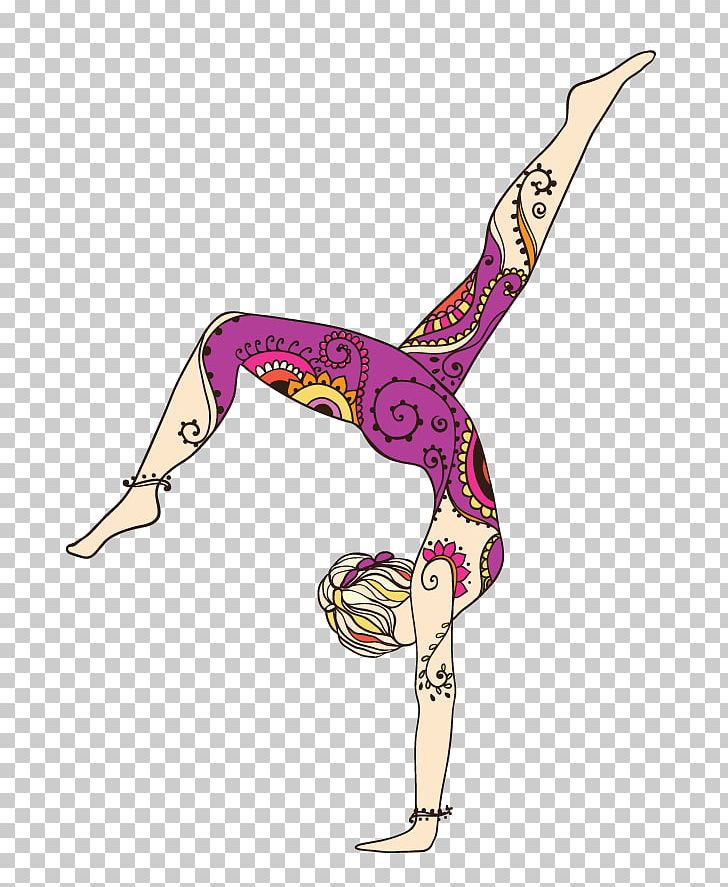 Yoga Tattoo PNG, Clipart, Arm, Art, Cartoon, Costume Design, Girl Free PNG Download