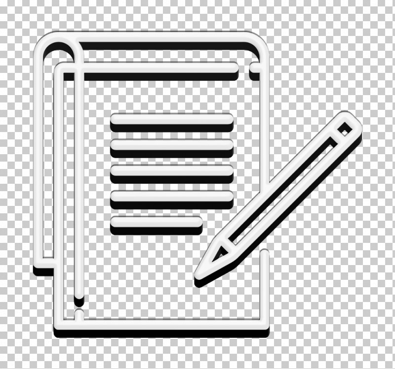 Notes Icon News And Journal Icon Note Icon PNG, Clipart, Black, Black And White, Geometry, Line, Material Free PNG Download