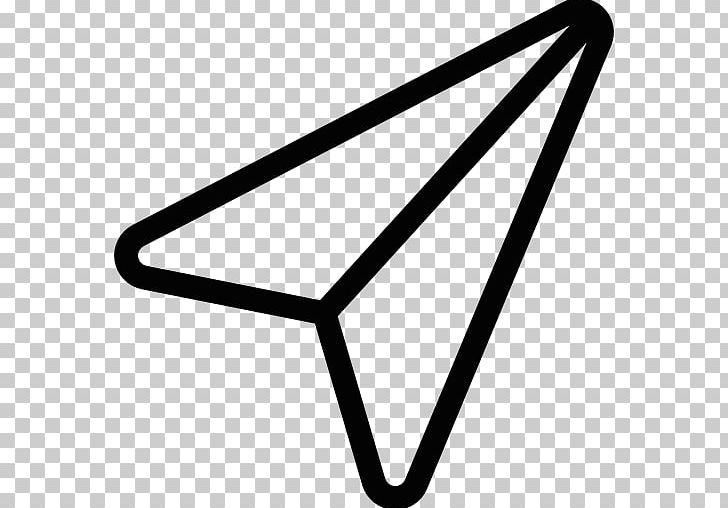 Airplane Paper Plane Computer Icons PNG, Clipart, Airplane, Angle, Black And White, Computer Icons, Download Free PNG Download