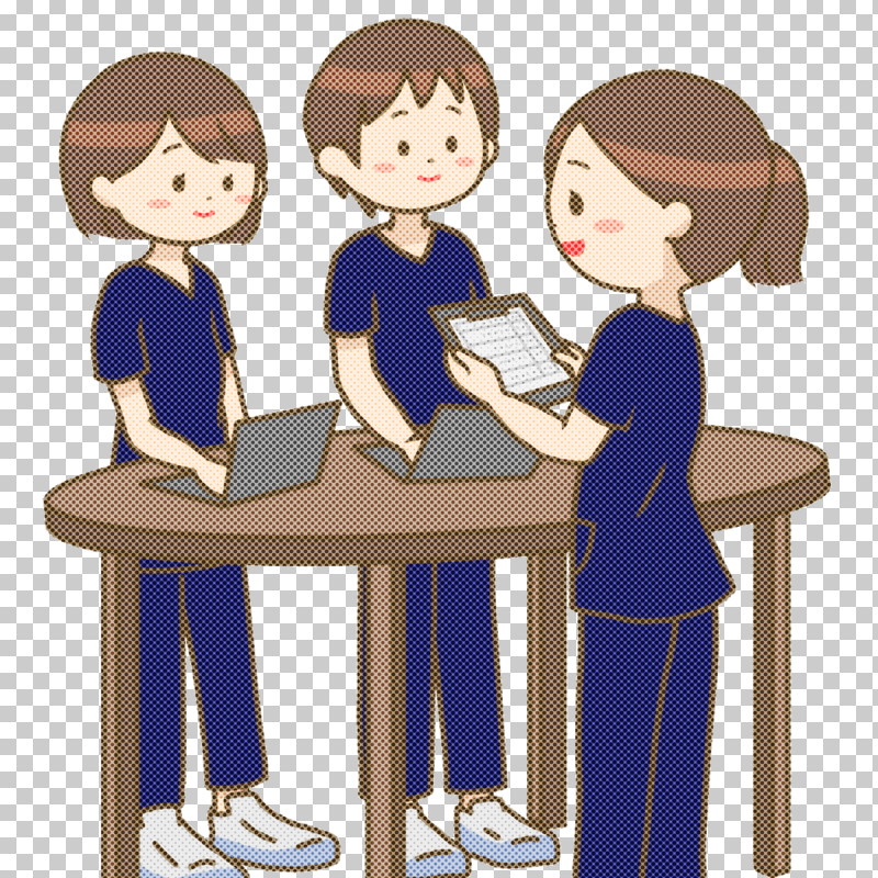 Cartoon Conversation Job Table Employment PNG, Clipart, Cartoon, Conversation, Employment, Gesture, Job Free PNG Download
