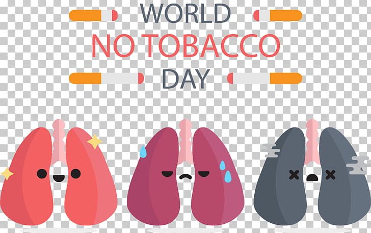 Smoking Cessation Lung World No Tobacco Day Tobacco Control PNG, Clipart, Black Lungs, Brand, Cigarette, Euclidean Vector, Graphic Design Free PNG Download
