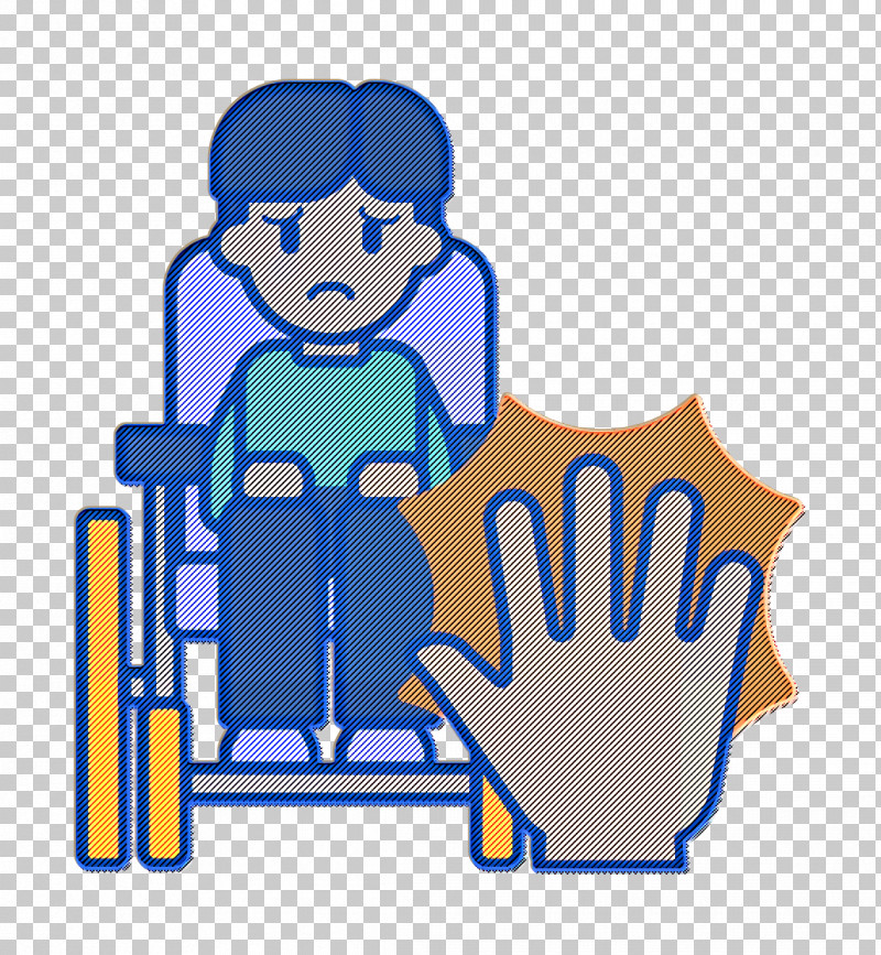 Disability Icon Wheelchair Icon Abuse Icon PNG, Clipart, Cartoon, Coronavirus Disease 2019, Disability Icon, Electric Blue M, Logo Free PNG Download