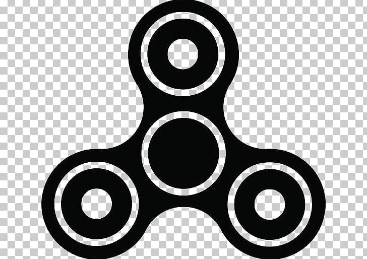 Fidget Spinner Fidgeting PNG, Clipart, Artwork, Black, Black And White, Circle, Computer Icons Free PNG Download