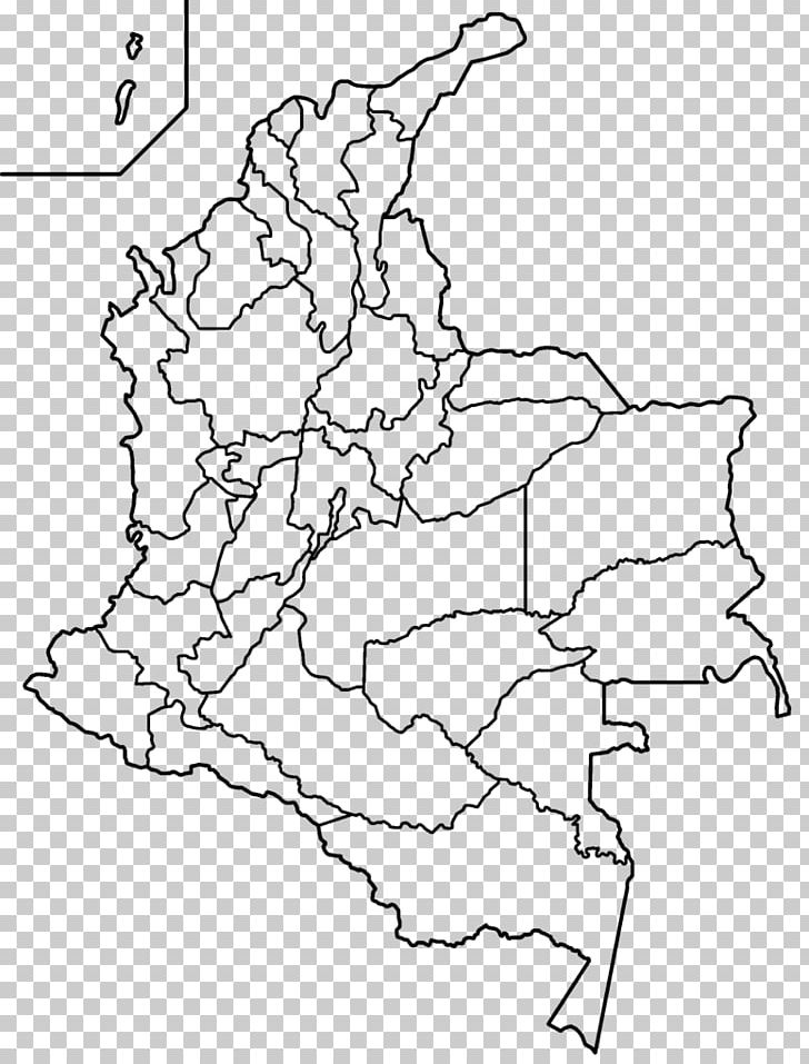 Departments Of Colombia Boyacá Department Cundinamarca Department Meta Department Santander Department PNG, Clipart, Angle, Arauca Department, Area, Black And White, Casanare Department Free PNG Download