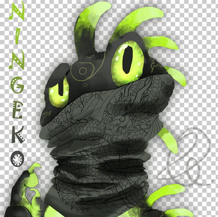 Gecko Ninja Scarf Font PNG, Clipart, Cartoon, Deviantart, Fictional Character, Gecko, Material Free PNG Download