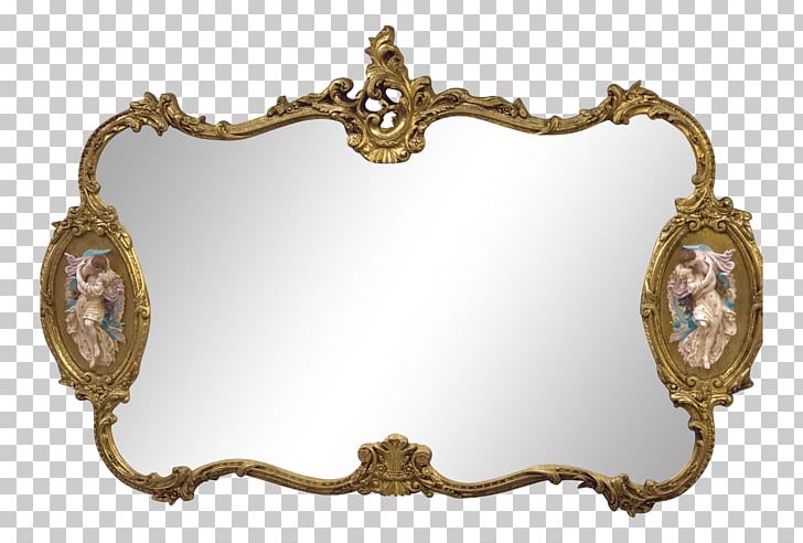 Mirror Frames Gilding Gold PNG, Clipart, Antique, Baroque, Brass, Decorative Arts, Furniture Free PNG Download