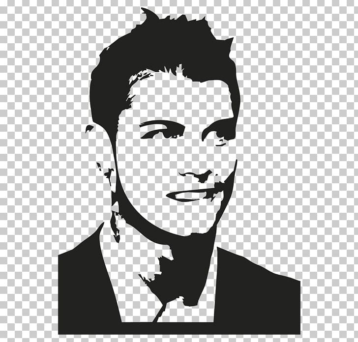 Cristiano Ronaldo Real Madrid C.F. Portugal National Football Team Stencil Drawing PNG, Clipart, Art, Black And White, Cristiano Ronaldo, Face, Facial Expression Free PNG Download