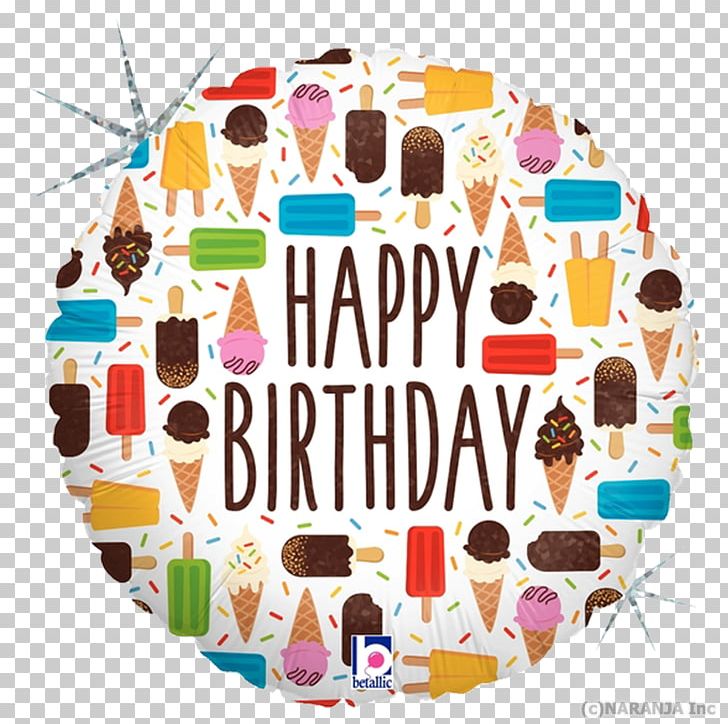Ice Cream Cones Mylar Balloon Birthday PNG, Clipart,  Free PNG Download
