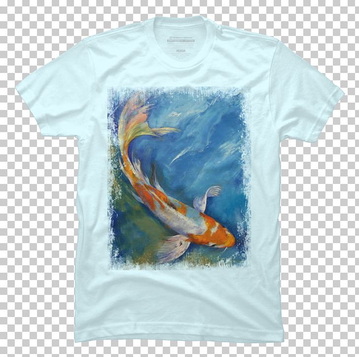 T-shirt Koi Canvas Print Gallery Wrap PNG, Clipart, Canvas, Canvas Print, Clothing, Common Carp, Gallery Wrap Free PNG Download