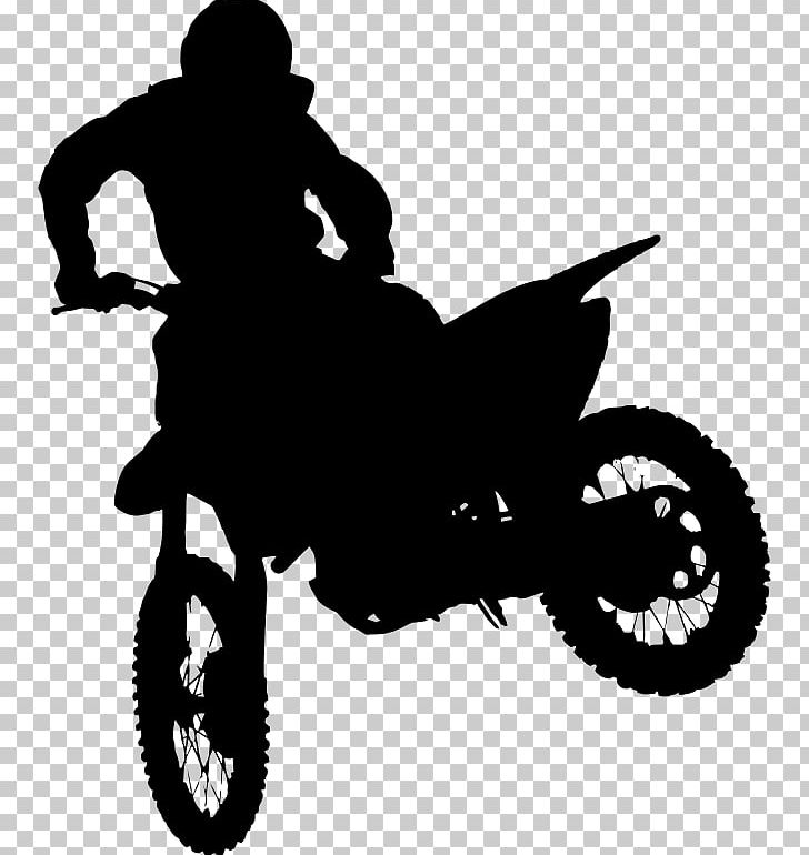 Freestyle Motocross Motorcycle Stunt Riding Drawing PNG, Clipart, Bicycle, Bicycle Accessory, Bicycle Drivetrain Part, Black, Black And White Free PNG Download