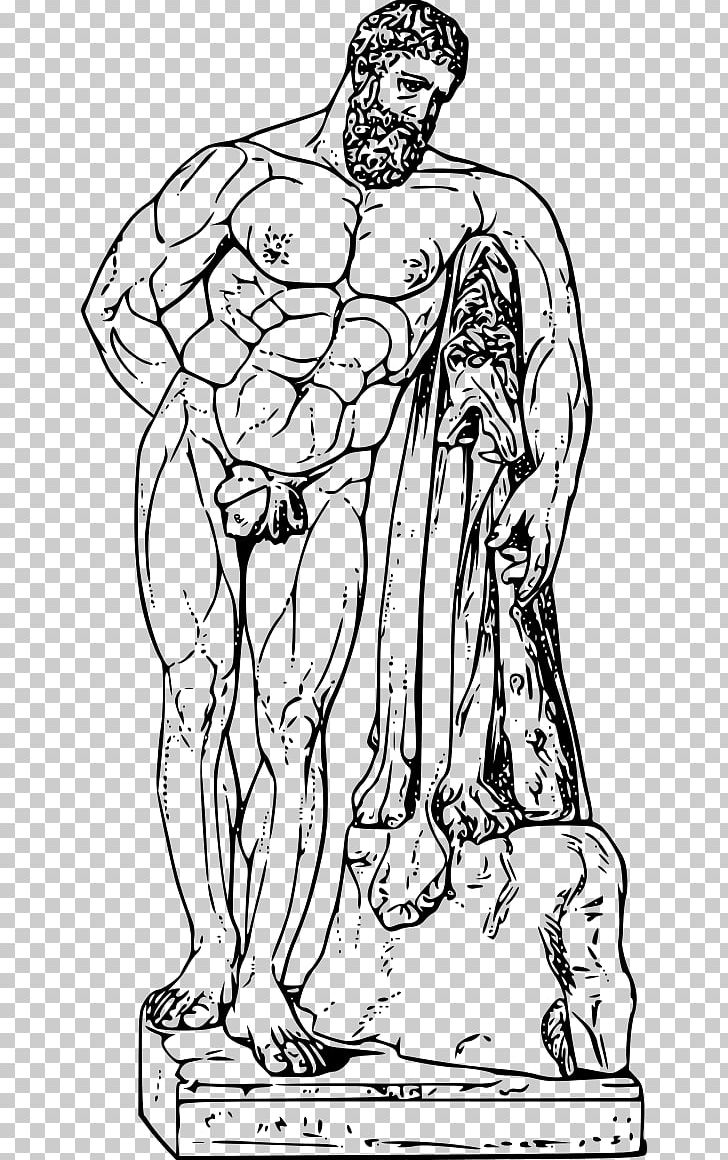 hercules greek mythology drawing