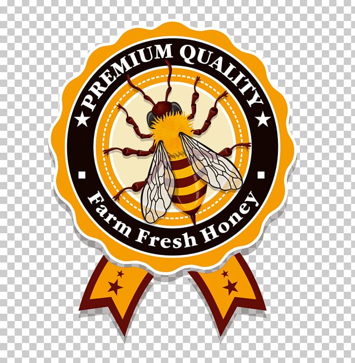 Paper Honey Bee Euclidean PNG, Clipart, Animals, Badge, Bee, Emblem, Encapsulated Postscript Free PNG Download