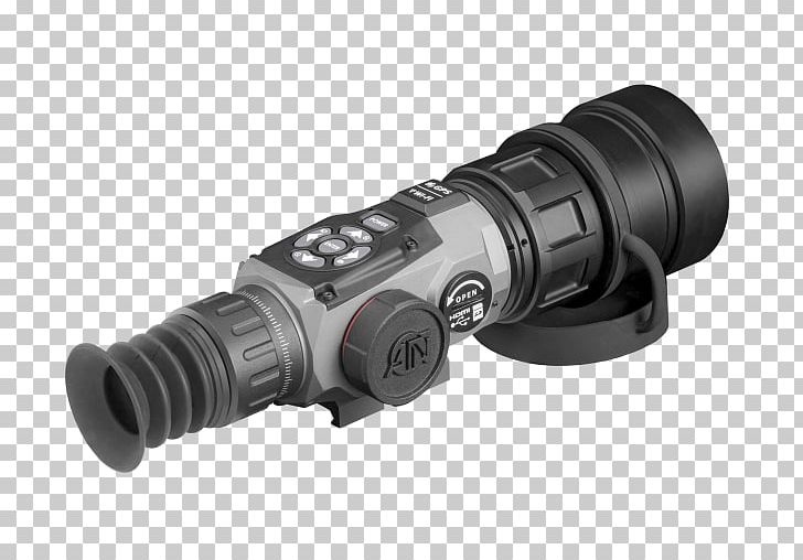 Thermal Weapon Sight American Technologies Network Corporation Telescopic Sight Optics PNG, Clipart, Angle, Celownik, Flashlight, Hardware, Hardware Accessory Free PNG Download