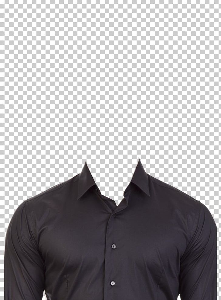 T Shirt Dress Shirt Necktie Suit Png Clipart Black Blouse