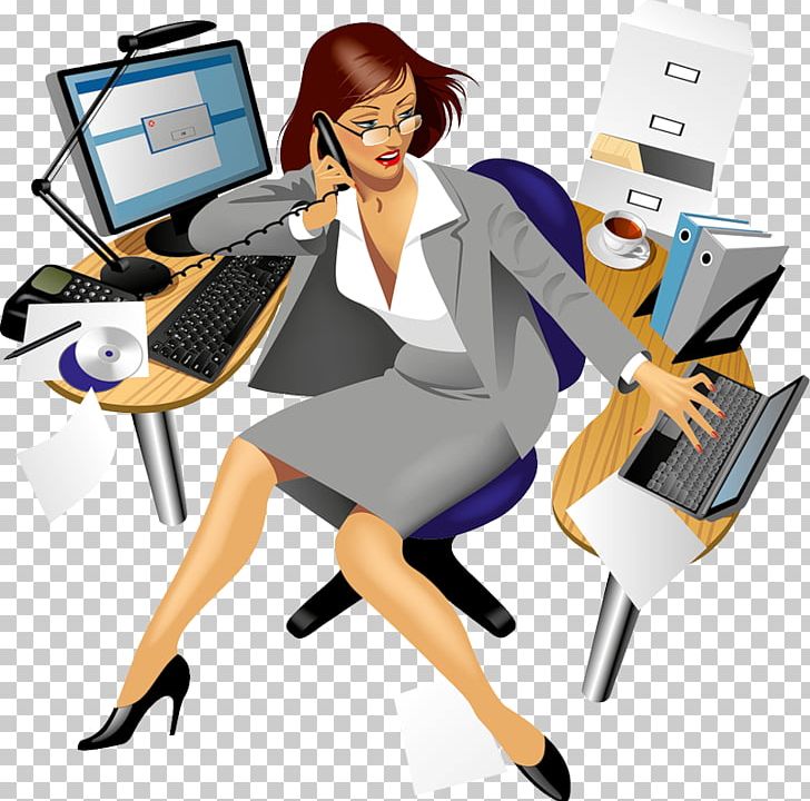 Graphics Secretary Cartoon PNG, Clipart, Business, Businessperson, Cartoon, Communication, Drawing Free PNG Download