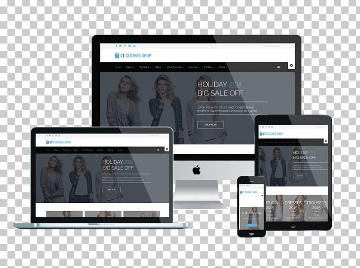 Responsive Web Design Joomla Web Template System WordPress PNG, Clipart, Brand, Communication, Computer Software, Content Management System, Display Device Free PNG Download