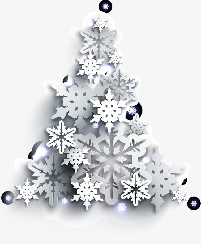 Silver Snowflake Christmas Tree PNG, Clipart, Botany, Christmas, Christmas Clipart, Christmas Clipart, Christmas Tree Free PNG Download