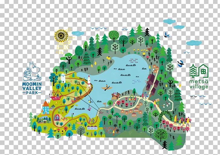 Hanno Moomin World Moominvalley Metsä Moomins PNG, Clipart, Amusement Park, Area, Ghibli Museum, Japan, Map Free PNG Download