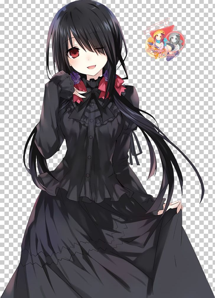 Date A Live Anime Female PNG, Clipart, Anime, Aoi Kiriya, Black, Black Hair, Brown Hair Free PNG Download