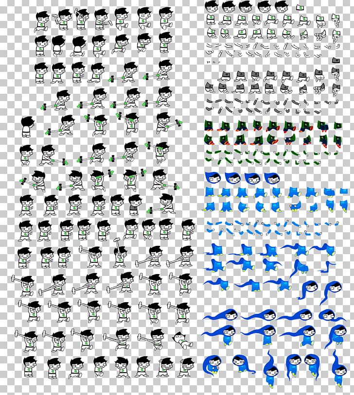 Sprite Homestuck Game PNG, Clipart, Angle, Area, Black And White, Blue, Computer Software Free PNG Download