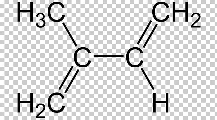 Chemical Compound Chemistry Molecule Isoprene Chemical Formula PNG, Clipart, Angle, Benzene, Black, Black And White, Brand Free PNG Download