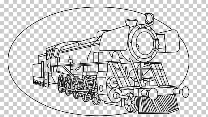 Drawing Steam Locomotive Art Train PNG, Clipart, 280, Angle, Area, Artwork, Auto Part Free PNG Download
