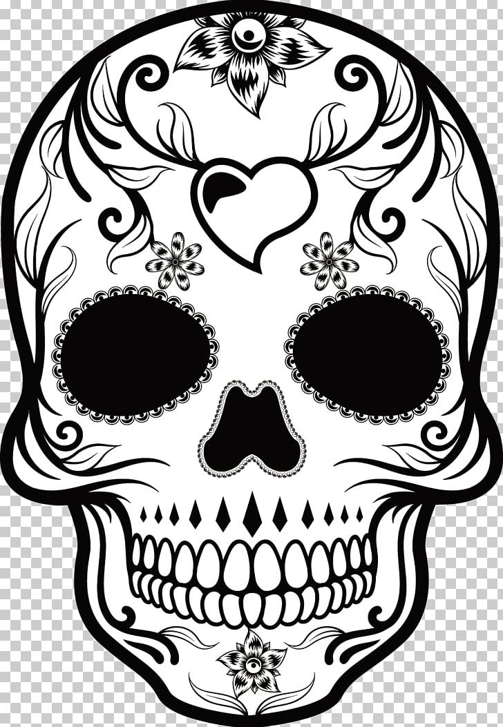 Calavera Mexican Cuisine Skull Day Of The Dead PNG, Clipart, Geometric Pattern, Hand, Happy Birthday Vector Images, Head, Line Art Free PNG Download