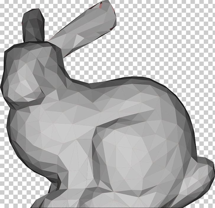 Rabbit Stanford Bunny Stanford University Low Poly Hare PNG, Clipart, 3d Computer Graphics, Animals, Black And White, Computer Icons, Hare Free PNG Download
