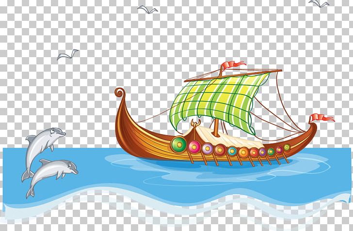 Cartoon Ship Illustration PNG, Clipart, Cartoon Character, Cartoon Eyes, Computer Wallpaper, Longship, Painted Vector Free PNG Download