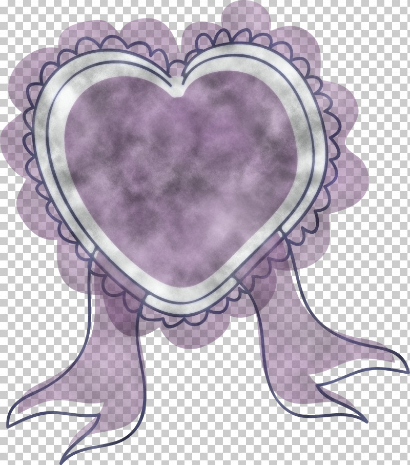 Adorable Frame PNG, Clipart, Adorable Frame, Cartoon, Heart, M095, Purple Free PNG Download
