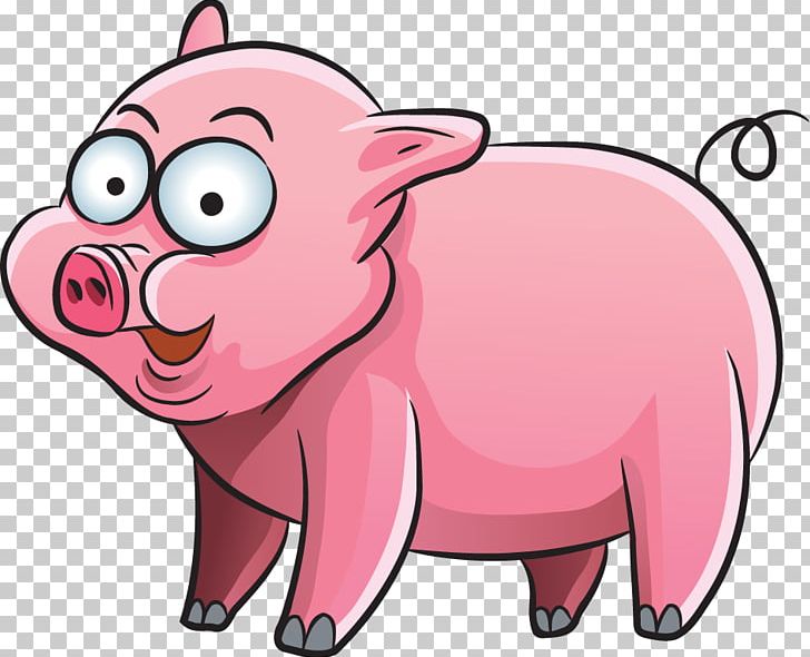 Domestic Pig Cattle Drawing Farm PNG, Clipart, Animal, Animals, Cartoon, Cattle, Domestic Pig Free PNG Download