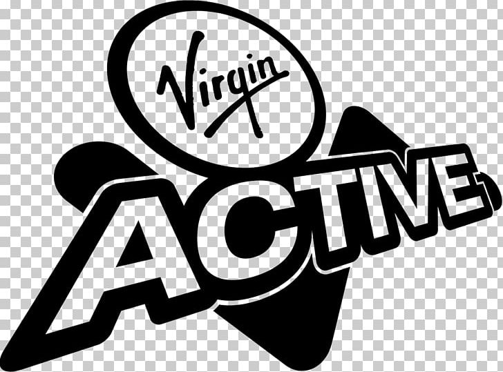 Virgin Active Fitness Centre Logo Personal Trainer PNG, Clipart, Active, Area, Black And White, Brand, Entertainment Free PNG Download