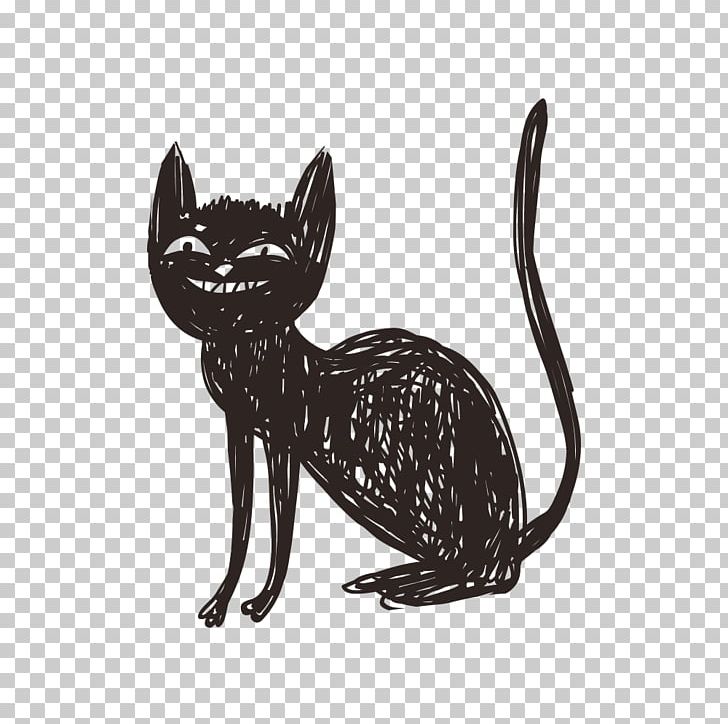Cat Halloween Illustration PNG, Clipart, Animal, Animal Illustration, Animals, Black, Carnivoran Free PNG Download